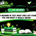 AFK Meaning in Text What Does AFK Stand For and What It Really Means