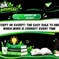Accept or Except_ The Easy Rule to Know Which Word Is Correct Every Time