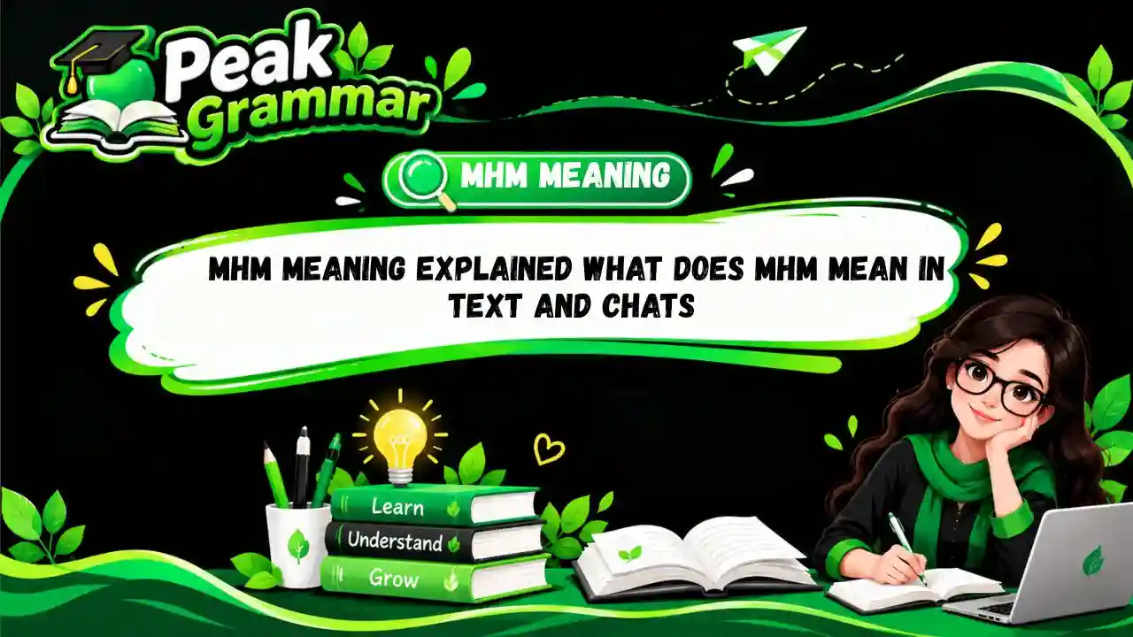 MHM Meaning Explained What Does MHM Mean in Text and Chats