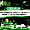 Run or Ran_ Which Is Correct_ The Complete Grammar Guide With Examples
