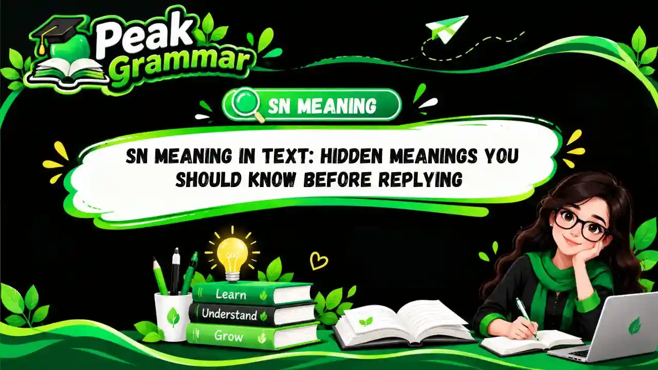 SN Meaning in Text_ Hidden Meanings You Should Know Before Replying