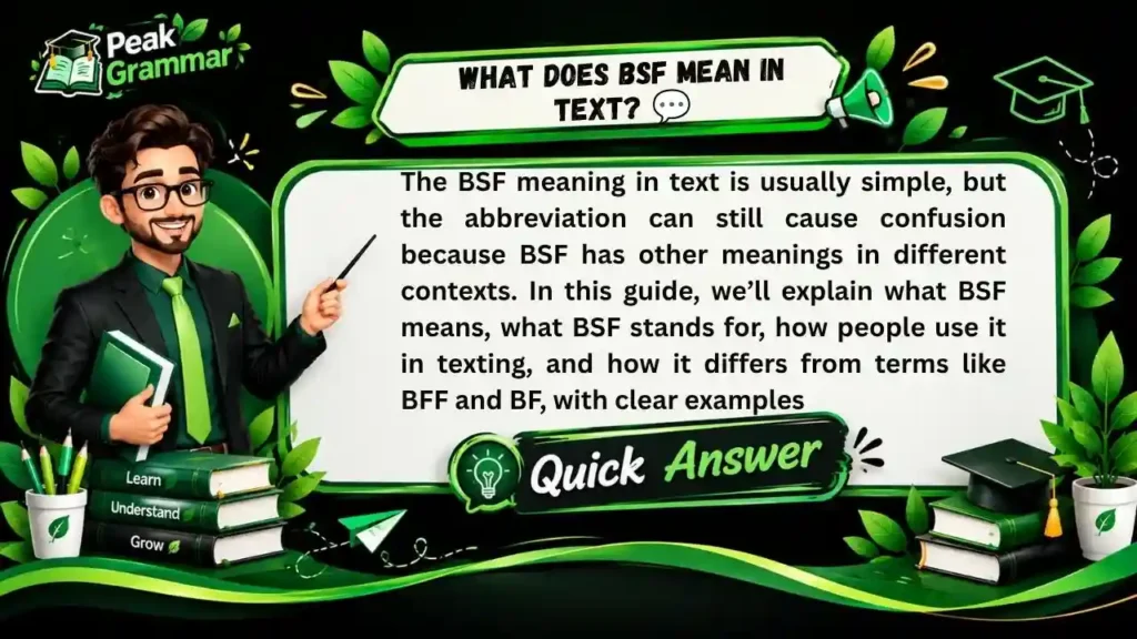 What Does BSF Mean in Text_ 💬