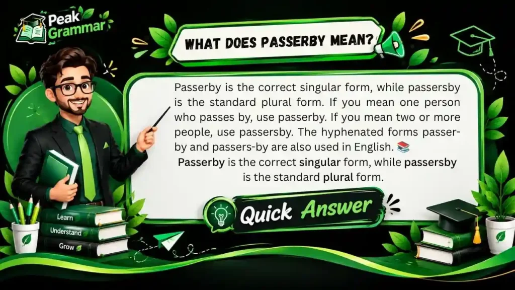 What Does Passerby Mean_ 👤
