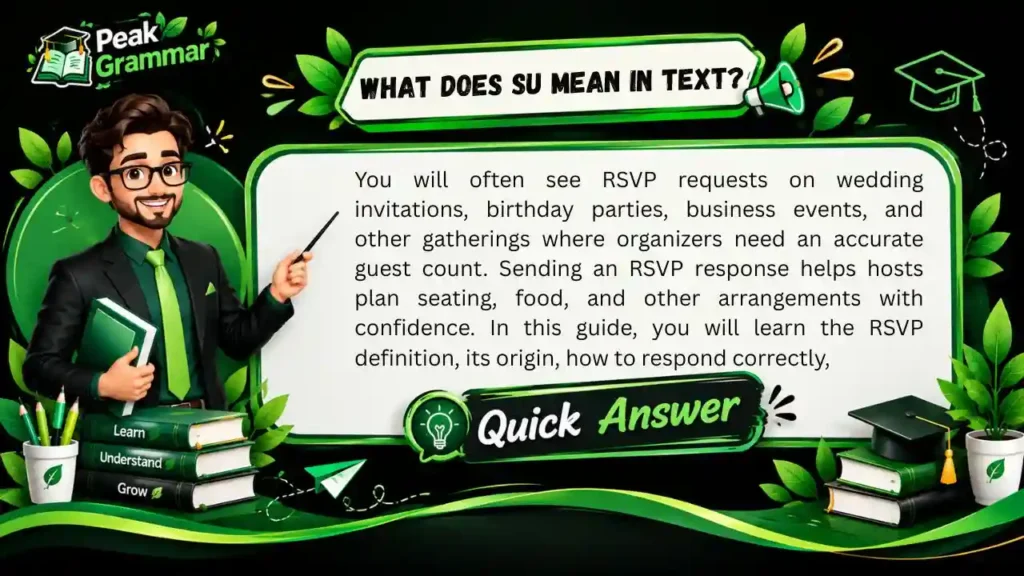 What Does SU Mean in Text (1)