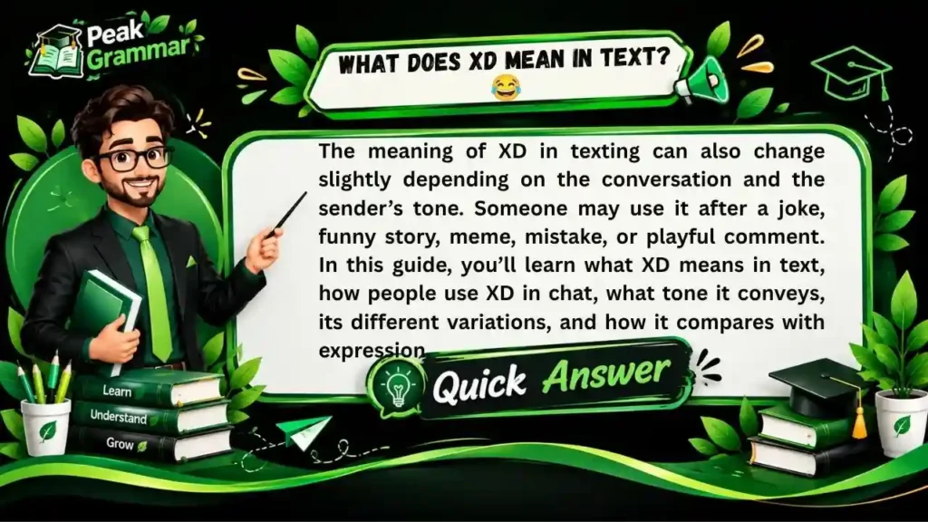 What Does XD Mean in Text_ 😂
