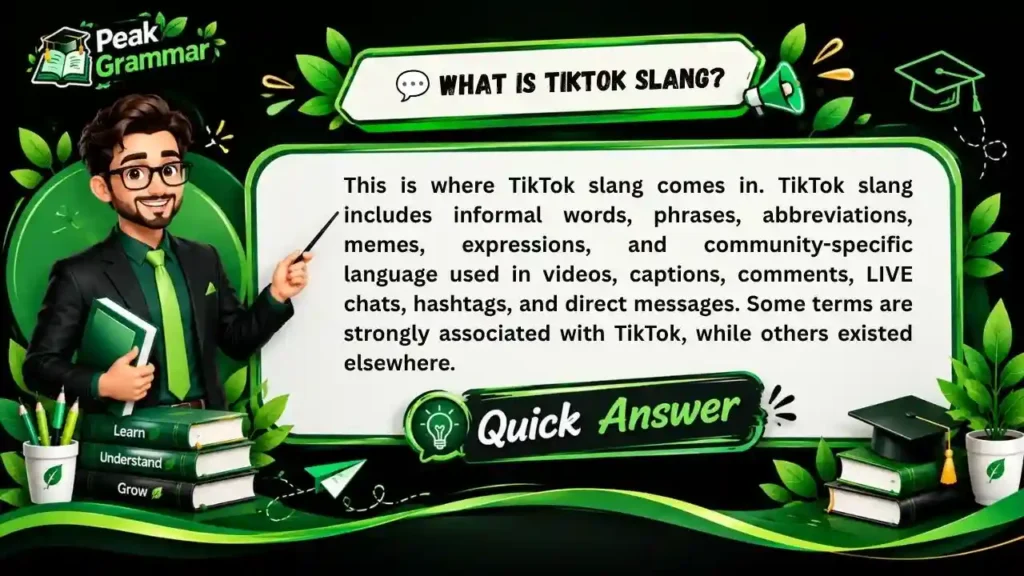 💬 What Is TikTok Slang