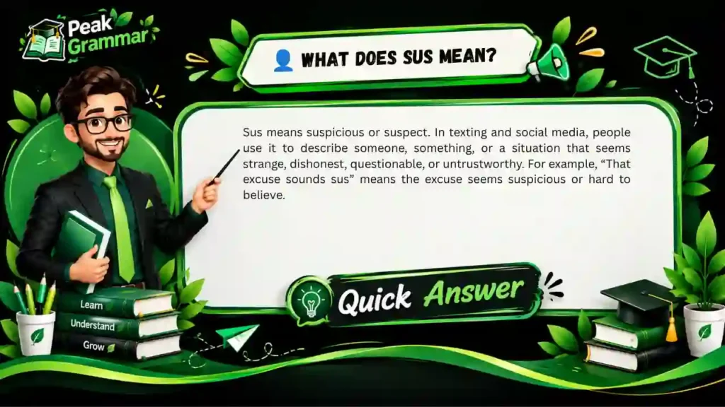 What Does SUS Mean
